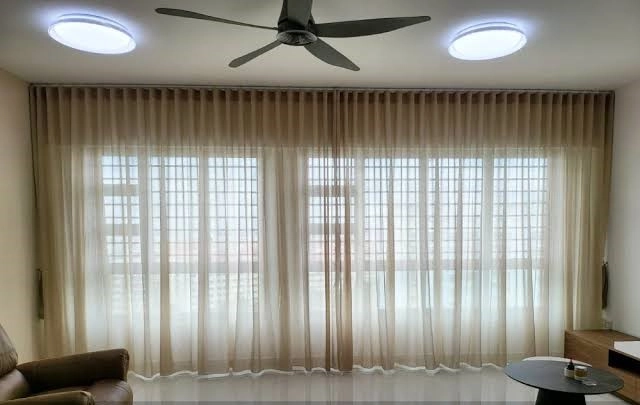 Luxury Window Sheer Curtains in Dubai