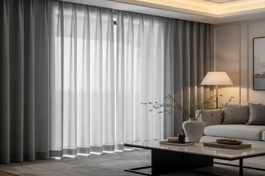 Modern-Living-Room-Drapes-for-sheer