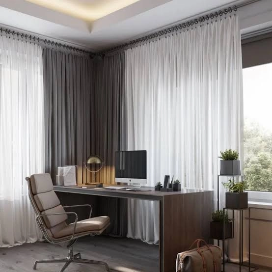 Office Sheer Drapes