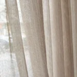 Woven Neutral Sheer Curtains